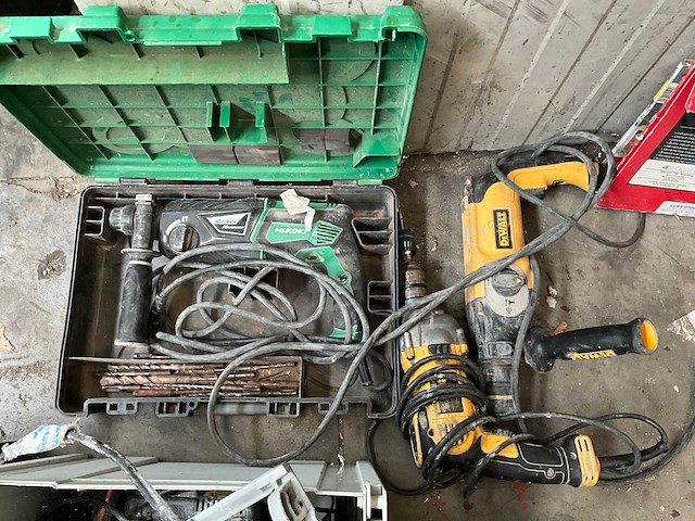 Hikoki / dewalt boormachine (3x) - afbeelding 1 van  1