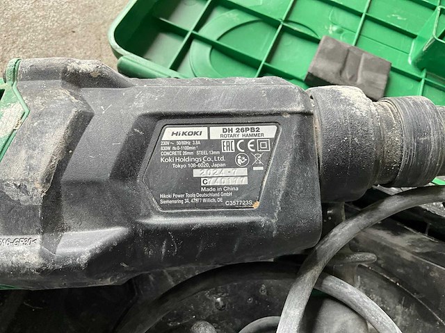 Hikoki dh-26pb2 boormachine - afbeelding 2 van  4