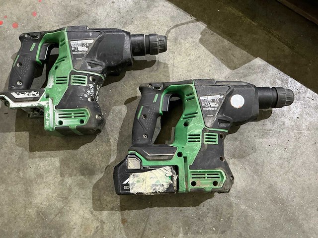 Hikoki dh18dbl boormachine (2x) - afbeelding 2 van  3