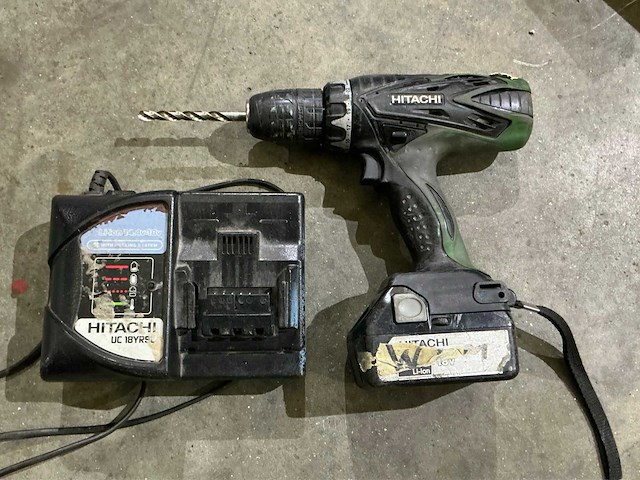 Hikoki ds18dsfl schroefboormachine - afbeelding 1 van  3