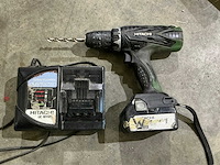 Hikoki ds18dsfl schroefboormachine - afbeelding 1 van  3