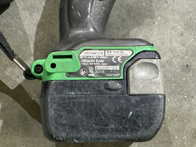 Hikoki ds18dsfl schroefboormachine - afbeelding 3 van  3