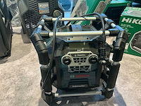 Hikoki en 1x bosch meerdere modellen ur18dsdl, ur18dsal en gpb 18v-5sc werfradio (4x) - afbeelding 2 van  3