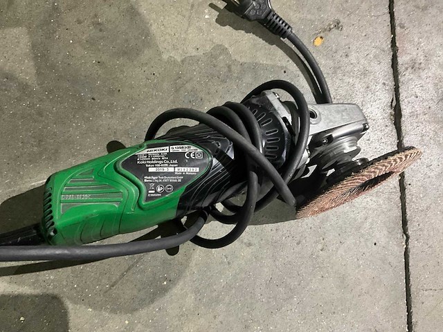 Hikoki g 13 sb3 haakse slijpmachine - afbeelding 2 van  3