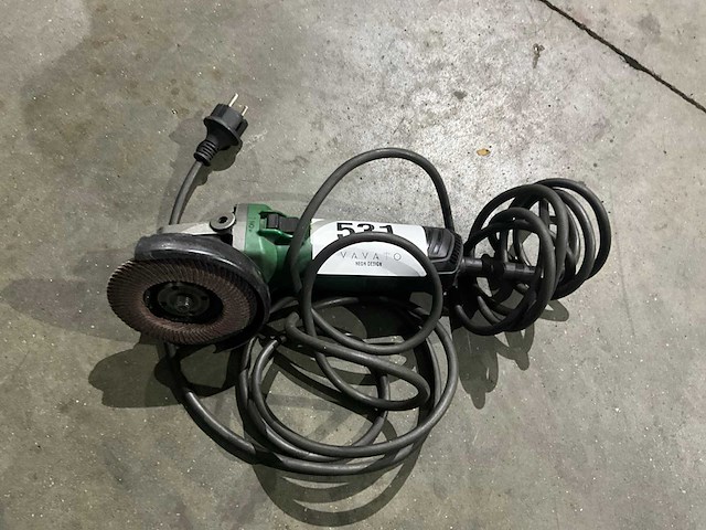 Hikoki g 13sw2 haakse slijpmachine - afbeelding 3 van  3