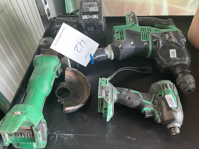 Hikoki g 3613da/dh 36dpa/wh 36db overig accugereedschap (3x) - afbeelding 1 van  1