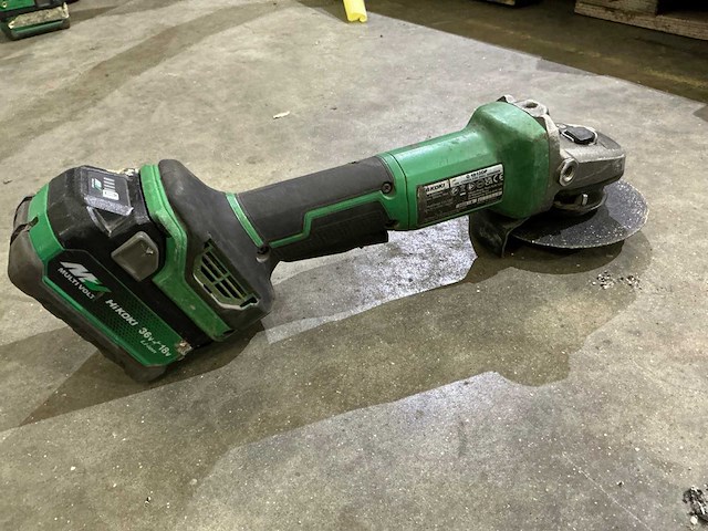 Hikoki g1813df haakse slijpmachine - afbeelding 2 van  3