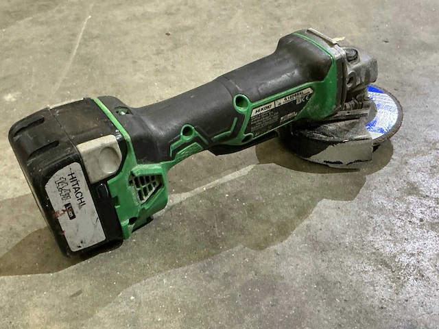 Hikoki g18dbbal haakse slijpmachine - afbeelding 2 van  3