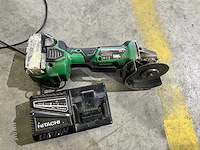 Hikoki g18dbbal haakse slijpmachine - afbeelding 2 van  3