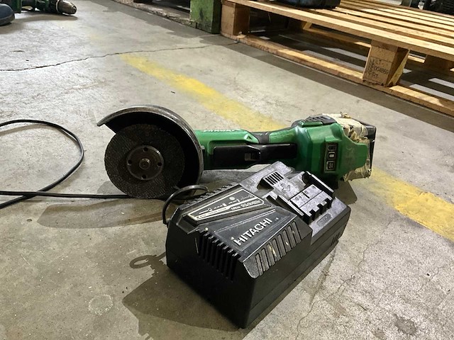 Hikoki g18dbbal haakse slijpmachine - afbeelding 3 van  3