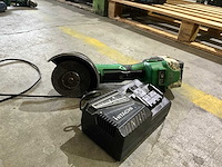 Hikoki g18dbbal haakse slijpmachine - afbeelding 3 van  3
