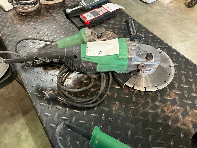 Hikoki g23sw2 en g13sb4 haakse slijpmachine (2x) - afbeelding 1 van  7