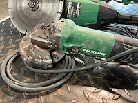 Hikoki g23sw2 en g13sb4 haakse slijpmachine (2x) - afbeelding 7 van  7