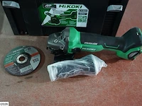 Hikoki g3613daw2z/ accu haakse-slijper - afbeelding 6 van  6
