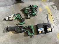 Hikoki / hitachi overig accugereedschap (4x)