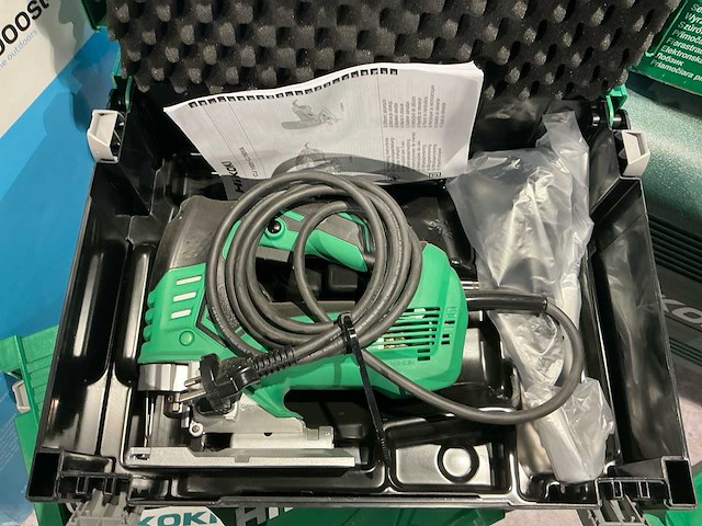 Hikoki meerdere modellen cirkelzaagmachine, decoupeerzaag en sleuvenfreesmachine - afbeelding 7 van  13