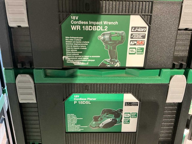 Hikoki meerdere modellen elektrische machines voor 18v batterij - afbeelding 8 van  9