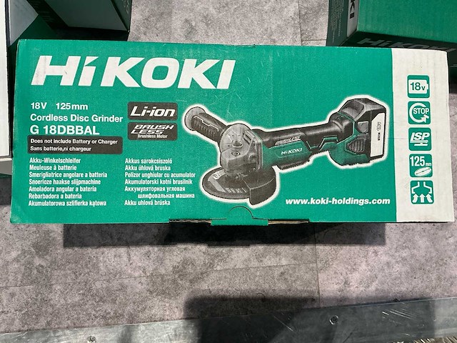 Hikoki meerdere modellen elektrische machines voor 18v en 36v batterij - afbeelding 2 van  13