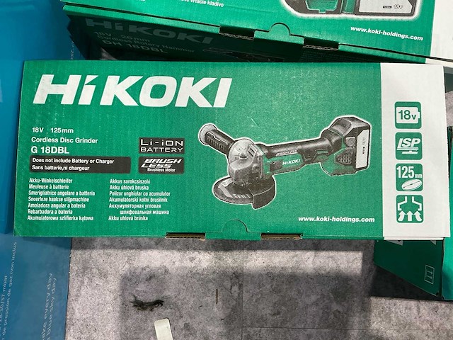 Hikoki meerdere modellen elektrische machines voor 18v en 36v batterij - afbeelding 3 van  13