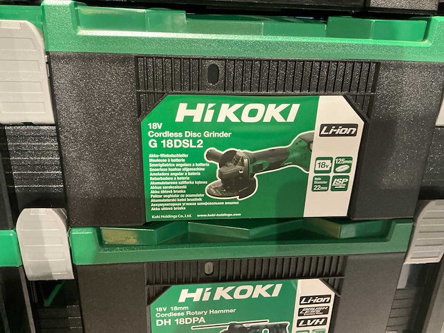 Hikoki meerdere modellen elektrische machines voor 18v en 36v batterij - afbeelding 10 van  13