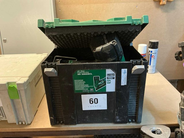 Hikoki nr 1890dbcl tacker - afbeelding 5 van  5