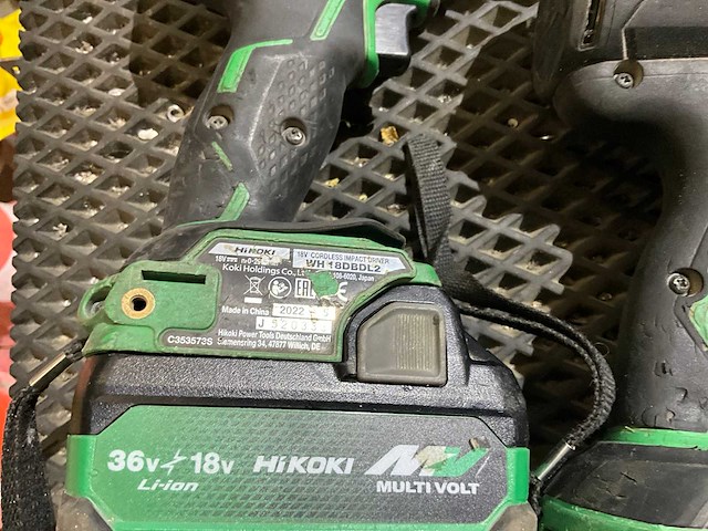 Hikoki overig accugereedschap (2x) - afbeelding 3 van  4