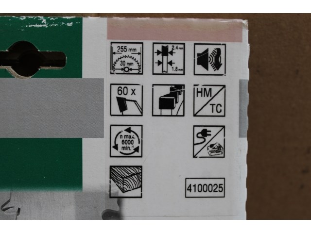Hikoki saw blade 255x30 - afbeelding 2 van  2