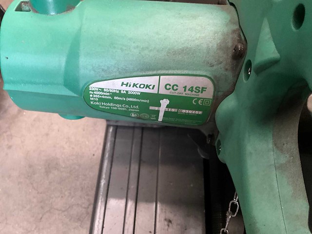 Hikoki + stanley cc14sf / fatmax afkortcirkelzaagmachine (2x) - afbeelding 2 van  3