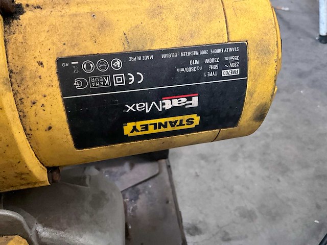 Hikoki + stanley cc14sf / fatmax afkortcirkelzaagmachine (2x) - afbeelding 3 van  3