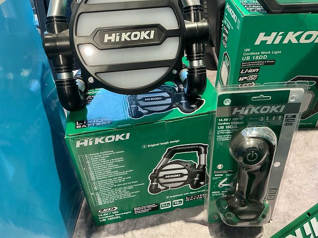 Hikoki ub18da, ub 18djl, ub18dgl werf verlichting - afbeelding 2 van  3