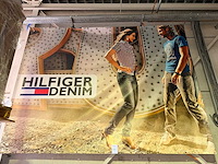 Hilfiger denim winkelbanner - reclamebanner - afbeelding 1 van  1