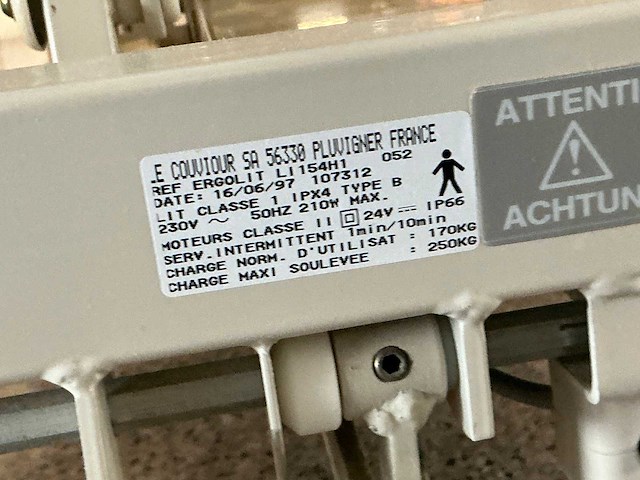 Hill-rom le couviour ziekenhuisbed (5x) - afbeelding 7 van  15