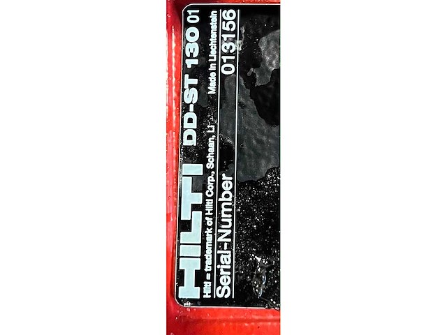 Hilti - dd-st 130 - verticale boorinstallatie - afbeelding 3 van  5