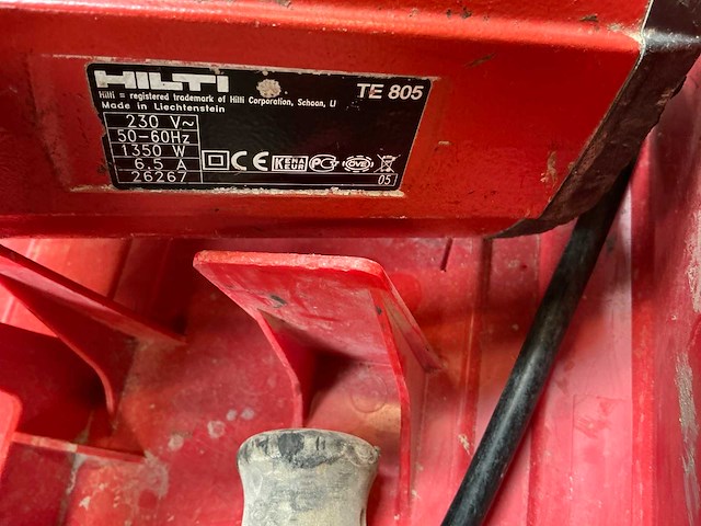 Hilti 805 breekhamer - afbeelding 5 van  6