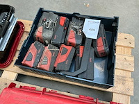 Hilti accu (8x) - afbeelding 1 van  2