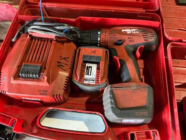 Hilti accu-boormachine (3x) - afbeelding 9 van  12