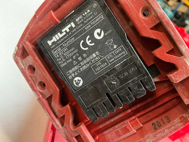 Hilti accu-boormachine (3x) - afbeelding 7 van  12