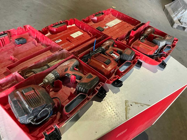 Hilti accu-boormachine (3x) - afbeelding 5 van  12