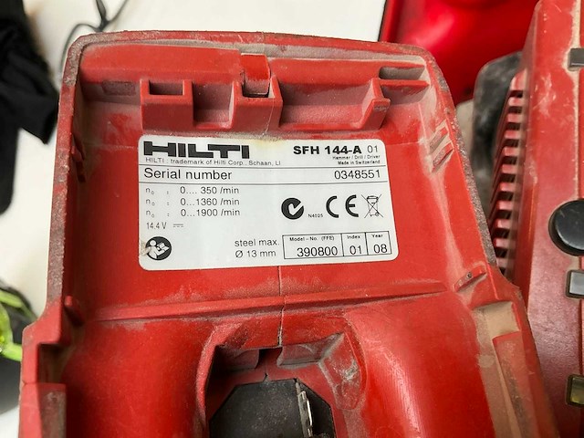 Hilti accu-boormachine (3x) - afbeelding 2 van  12