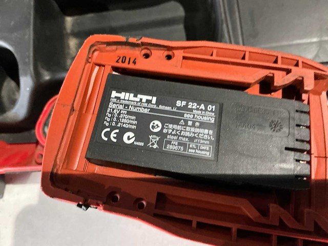Hilti accu-boormachine (3x) - afbeelding 10 van  11