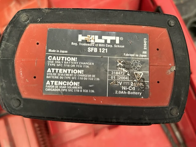 Hilti accu boor/schroevendraaier - afbeelding 6 van  10