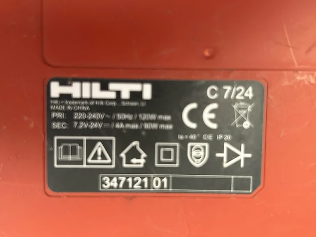 Hilti accu boor/schroevendraaier - afbeelding 8 van  10