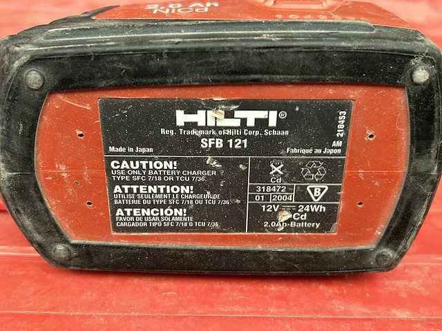 Hilti accu boor/schroevendraaier - afbeelding 10 van  10