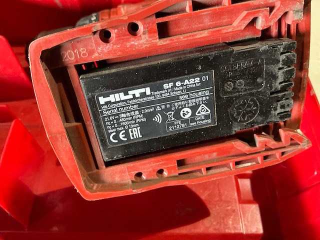 Hilti accu gereedschappen (3x) - afbeelding 4 van  9