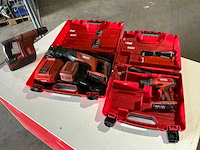 Hilti accu gereedschappen (3x) - afbeelding 1 van  9