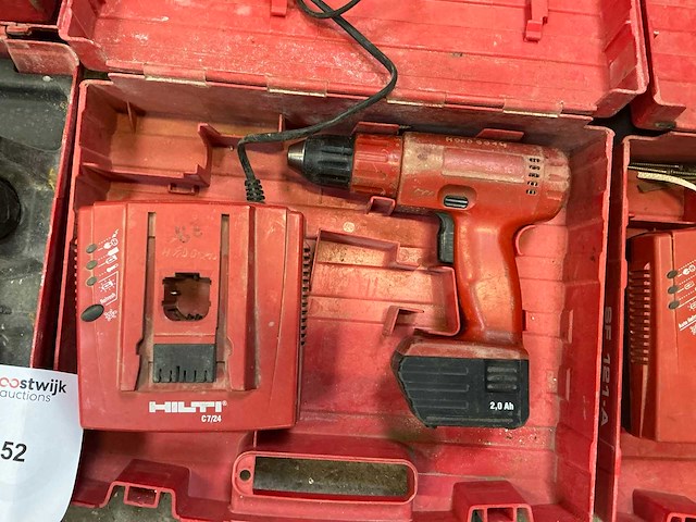 Hilti accu schroefboormachine (4x) - afbeelding 3 van  7