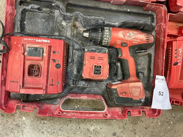 Hilti accu schroefboormachine (4x) - afbeelding 5 van  7
