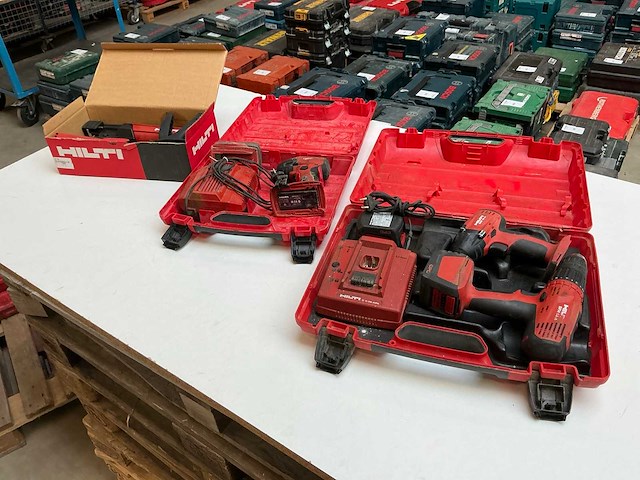Hilti accugereedschap (3x) - afbeelding 1 van  15