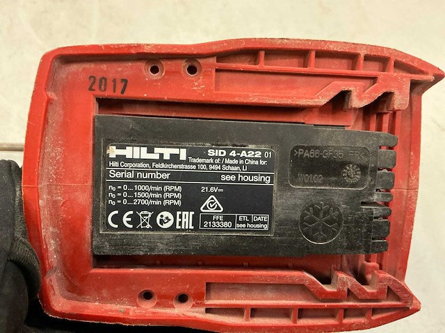 Hilti accugereedschappen (5x) - afbeelding 4 van  13