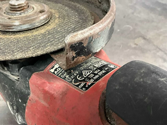 Hilti ag 125-a22 haakse slijpmachine - afbeelding 5 van  5